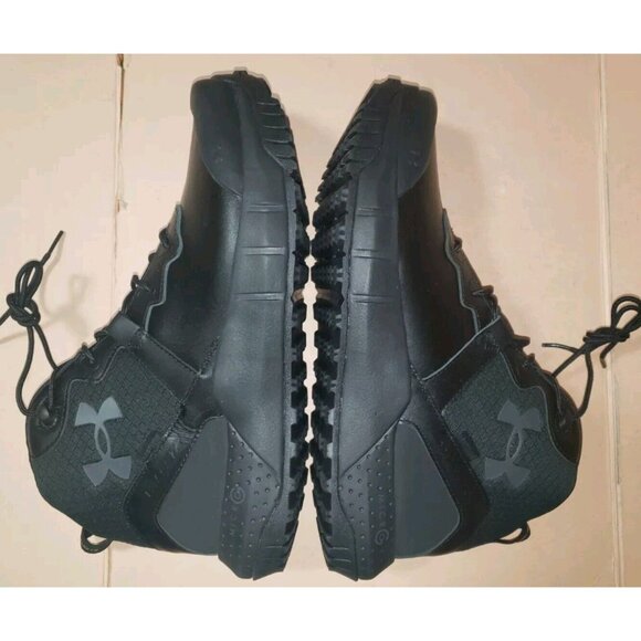 Under Armour Micro G Valsetz Mid Leather Waterproof Tactical Boots Men 10.5 & 13 - Picture 7 of 14